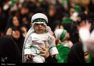 همایش شیرخوارگان حسینی در حرم حضرت معصومه(س)