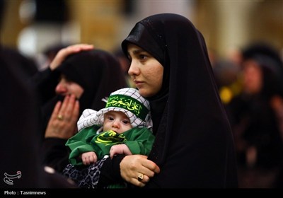 همایش شیرخوارگان حسینی در حرم حضرت معصومه(س)