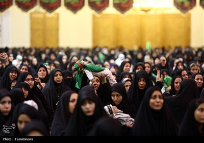 همایش شیرخوارگان حسینی در حرم حضرت معصومه(س)