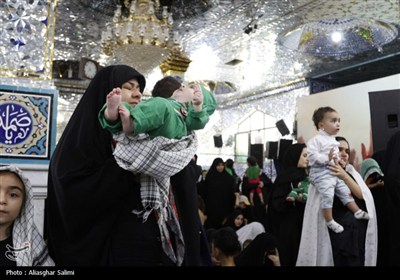آئین شیرخوارگان حسینی در خراسان شمالی