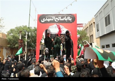 تشییع حماسی شهدای نبرد با اسرائیل در قم