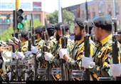 تشیع پیکر مطهر شهید مدافع وطن در اردبیل