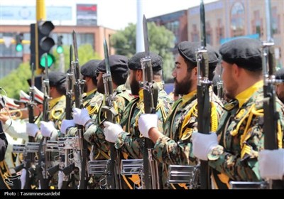 تشیع پیکر مطهر شهید مدافع وطن در اردبیل