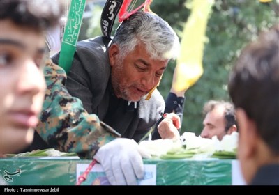 تشیع پرشور پیکر مطهر شهید مدافع وطن در اردبیل؛ سوگواره‌ای به رنگ عاشورا