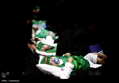 مشق علی‌اصغر شدن در رکاب حسین زمان