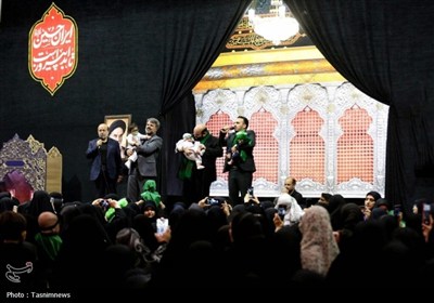 مشق علی‌اصغر شدن در رکاب حسین زمان