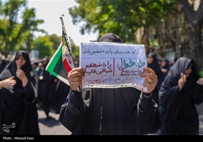 تشییع پیکر شهید مهدی رضازاده در تبریز