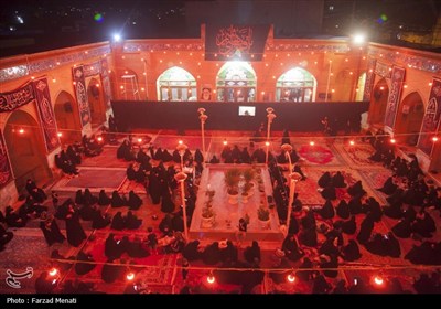 عزاداری شب دوم محرم در کرمانشاه