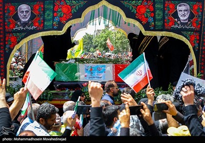 تشییع شهدای اقتدار ملی در تهران - 3
