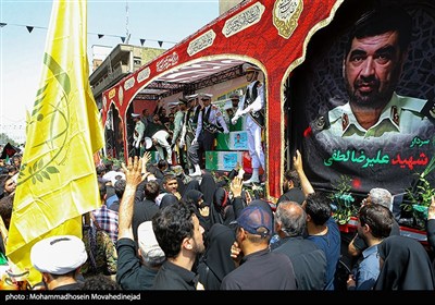 تشییع شهدای اقتدار ملی در تهران - 3