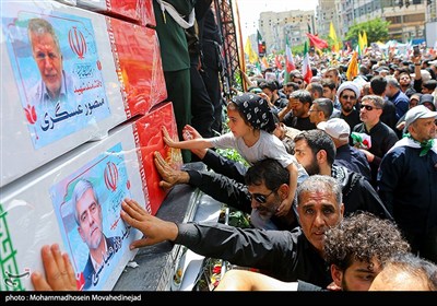 تشییع شهدای اقتدار ملی در تهران - 3