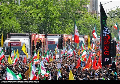 تشییع شهدای اقتدار ملی در تهران - 3