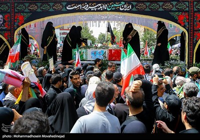 تشییع شهدای اقتدار ملی در تهران - 3