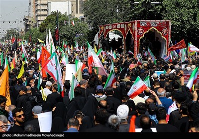 تشییع شهدای اقتدار ملی در تهران - 3