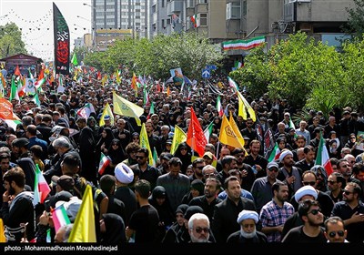 تشییع شهدای اقتدار ملی در تهران - 3