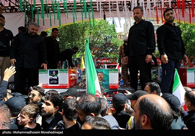 تشییع شهدای اقتدار ملی در تهران - 3