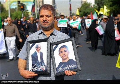 تشییع شهدای اقتدار ملی در تهران - 3