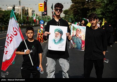 تشییع شهدای اقتدار ملی در تهران - 4