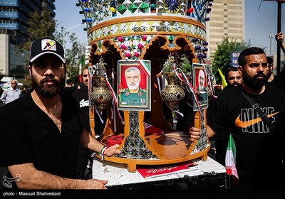 تشییع شهدای اقتدار ملی در تهران - 4