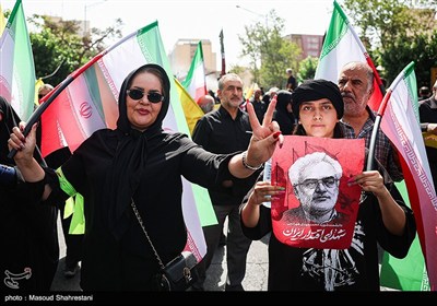 تشییع شهدای اقتدار ملی در تهران - 4