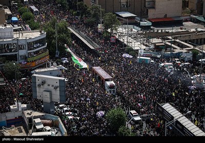 تشییع شهدای اقتدار ملی در تهران - 4
