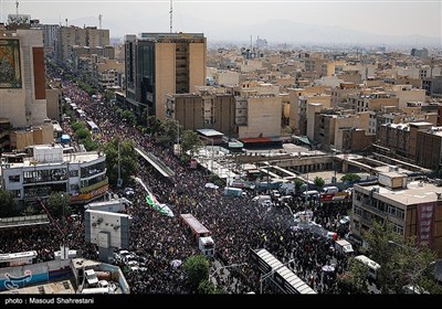 تشییع شهدای اقتدار ملی در تهران - 4