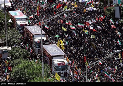 تشییع شهدای اقتدار ملی در تهران - 4
