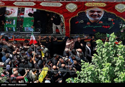 تشییع شهدای اقتدار ملی در تهران - 4