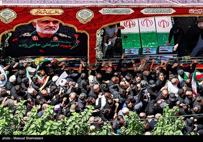 تشییع شهدای اقتدار ملی در تهران - 4