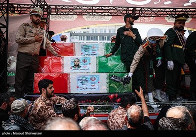 تشییع شهدای اقتدار ملی در تهران - 4