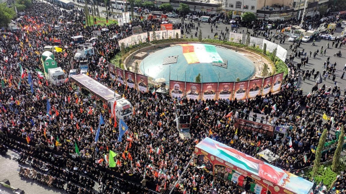 مراسم،ايران،تشييع،پيكر،صهيونيستي،رژيم،آغاز،ملي،تهران،تجاوزات ...