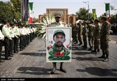 مراسم تشییع پیکر سرباز وظیفه شهید امیرحسین باجلان - قزوین