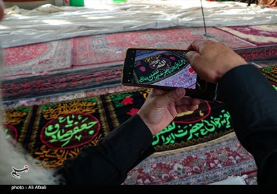 برپایی خیمه عزای امام حسین (ع) در ده زیار روستای تعزیه ایران