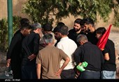 برپایی خیمه عزای امام حسین (ع) در ده زیار روستای تعزیه ایران