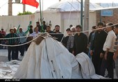 برپایی خیمه عزای امام حسین (ع) در ده زیار روستای تعزیه ایران