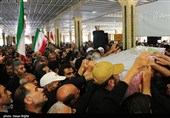 تشییع پیکر شهدای حمله رژیم صهیونیستی - زنجان