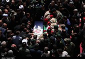 تشییع پیکر شهدای حمله رژیم صهیونیستی - زنجان