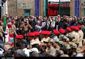 تشییع پیکر شهدای حمله رژیم صهیونیستی - زنجان