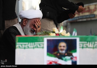 تشییع شهداء الاقتدار الوطنی فی طهران