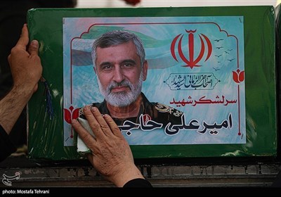 تشییع شهداء الاقتدار الوطنی فی طهران