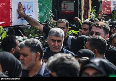 تشییع شهداء الاقتدار الوطنی فی طهران