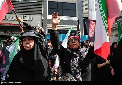 تشییع شهداء الاقتدار الوطنی فی طهران