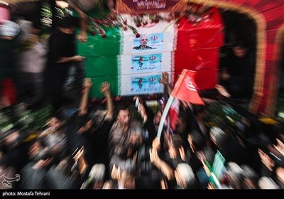 تشییع شهداء الاقتدار الوطنی فی طهران