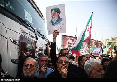 تشییع شهداء الاقتدار الوطنی فی طهران