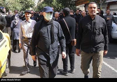 تشییع شهداء الاقتدار الوطنی فی طهران