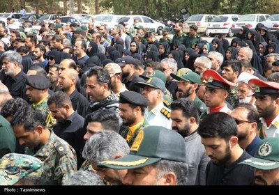 تشییع باشکوه پیکر شهید مدافع وطن در یزد