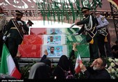В Тегеране состоялась массовая церемония прощания с мучениками из-за израильской агрессии