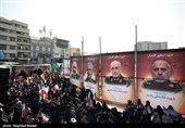 В Тегеране состоялась массовая церемония прощания с мучениками из-за израильской агрессии