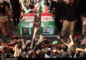 В Тегеране состоялась массовая церемония прощания с мучениками из-за израильской агрессии