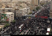 В Тегеране состоялась массовая церемония прощания с мучениками из-за израильской агрессии